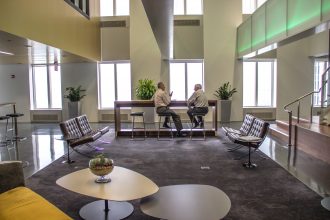 JLL's refreshed Chicago headquarters. Image courtesy of JLL.