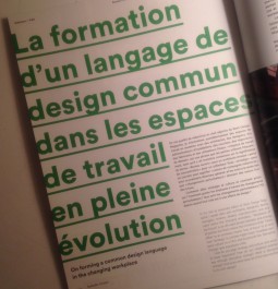 Check out our article about Work Design NOW in the Spring/Summer 2014 issue of Montreal's INTÉRIEURS Magazine.