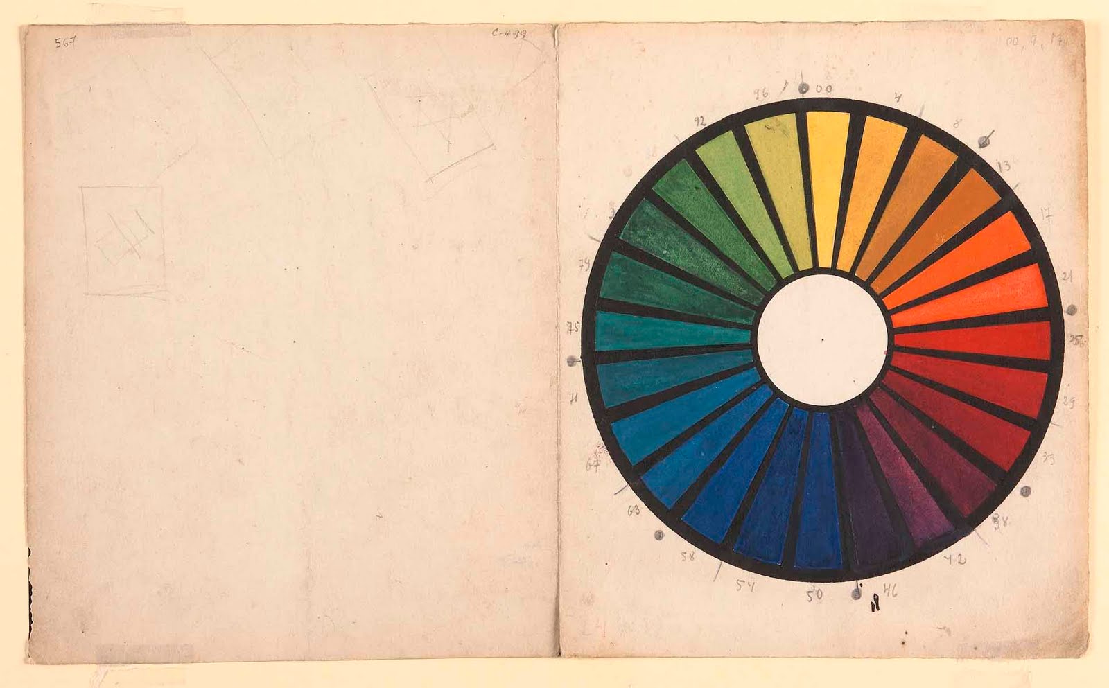 Gustav Klutsis, "Colour Study," c. 1924-1930 