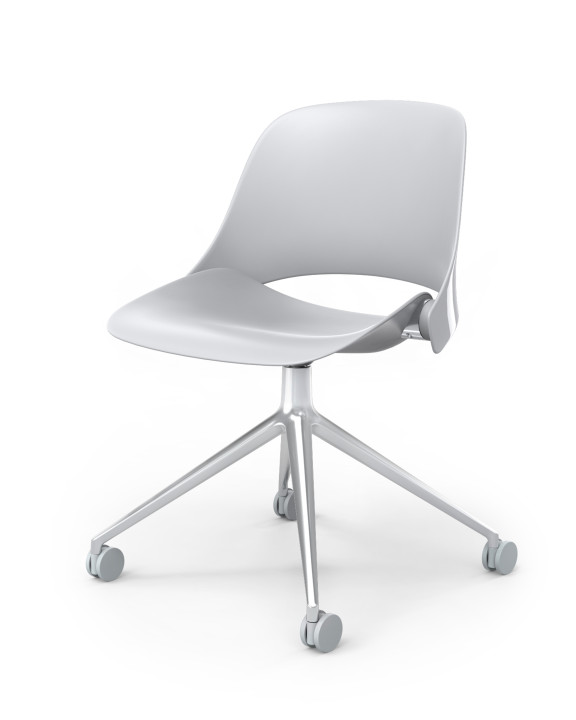 Humanscale's new Trea chair, designed by Todd Bracher and inspired by a lobster.