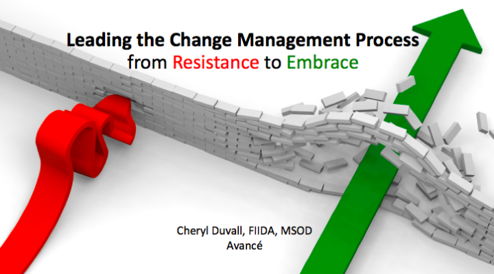 Webinar Recap: Leading the Change Management Process from Resistance to Embrace