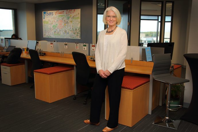 Image of CEO, Sue Evans, courtesy of Evans Incorporated.