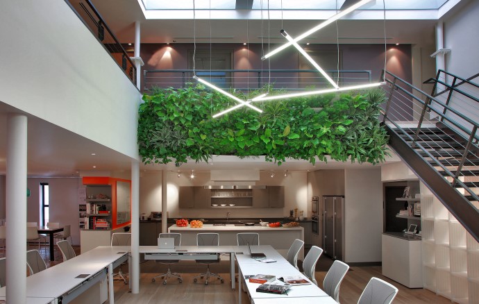 The company's space is crucial to how employees communicate with one another. Image courtesy ThinkFoodGroup.
