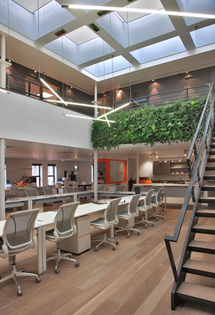 ThinkFoodGroup's new space is open and bright. Photo courtesy ThinkFoodGroup.