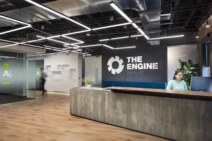 The Engine's reception area. Image courtesy of SGA.