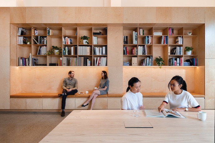 Australian Architecture Firm Designs a Warm, Community-Building Office