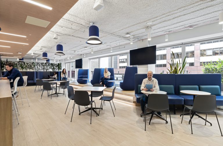 Step Inside Mazars’ Agile NYC Workplace By Ted Moudis Associates