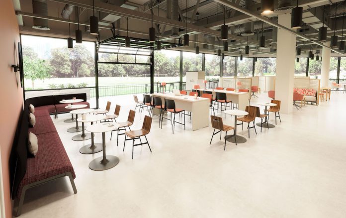 The Workplace Cafeteria: The All-In-One Collaboration Space